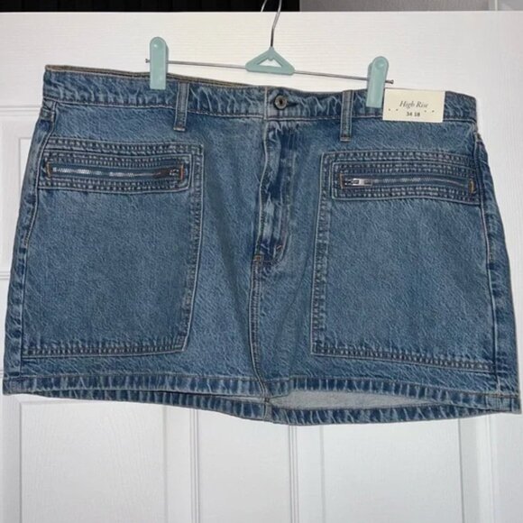 Abercrombie high rise mini skirt - Picture 1 of 4